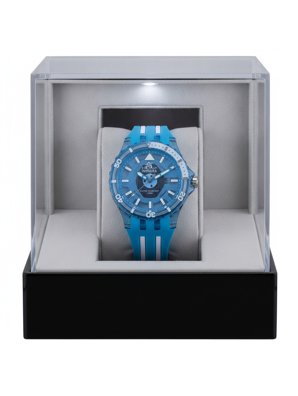 Invicta Subaqua Blue Silicone Strap Wristwatch